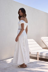 Sandy Shoreline Set White