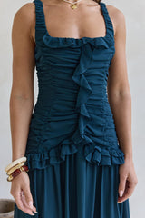 Shoreline Luxe Maxi Dress Green