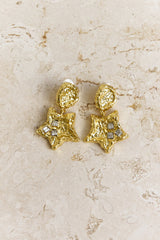 Starlit Shores Earrings Gold