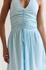 Heart Of Ours Neckholder Maxikleid Blau