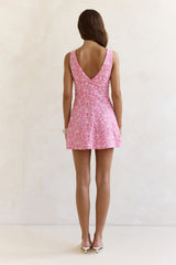Wundervolles Moment Minikleid Rosa