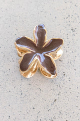 Frangipani Fragrance Hair Claw Brown