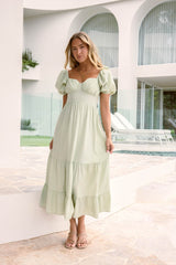Summer Road-trip Maxi Dress Sage