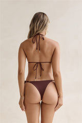 Afterglow Island Swim Bottoms Cocoa
