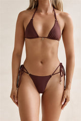 Afterglow Island Swim Top Cocoa