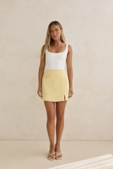 Faye Lane Skirt Yellow