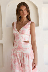 In Your Heart Maxi Dress Pink