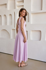 Open Meadows Maxi Dress Lilac