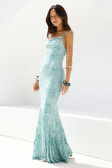 Fortune Flow Maxikleid Salbei