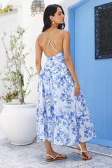 Enchanted Isles Maxikleid Blau
