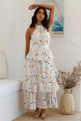 Symphony Sounds Neckholder Maxikleid Multi