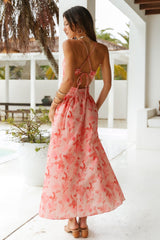 Maxikleid „Right Choices“ Rosa