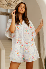 Fruit Salad Romper Multi