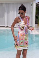 Mystic Fortune Minikleid mit Print