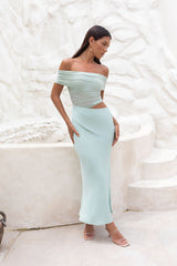 Maxikleid Küstenträume Salbei