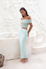 Maxikleid Küstenträume Salbei