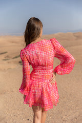 Samstagmorgen-Kleid Pink