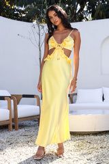 Don't Speak Maxikleid Gelb