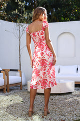 Made For Me Midi Dress Pink