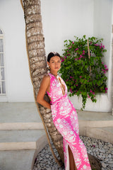 FORTUNATE ONE Harper Maxikleid Rosa