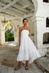 Love In The Summer Maxi Dress White