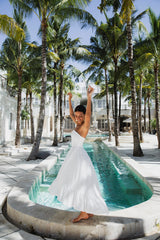 Love In The Summer Maxi Dress White