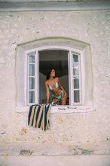 FORTUNATE ONE Capri Swim Bottom Aqua