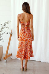 Love Arrow Maxikleid Orange