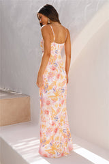 HELLO MOLLY Slow Sun Kissed Days Maxi Dress Orange