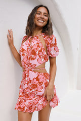 HALLO MOLLY Island Lifestyle Mini-Kleid Pink
