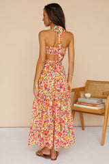 Wattlebush Maxi Skirt Red