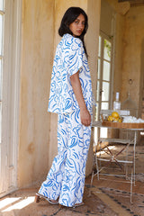 Tranquility Linen Shirt Blue