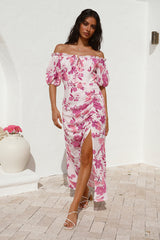Midikleid „Comprehend It“ in Pink