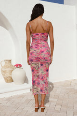 You Move Me Maxi Dress Pink