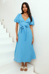 Days Far Away Midikleid Blau