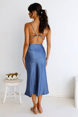 Maxikleid „Touch The Sky“ Blau