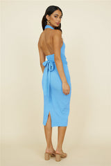 Best of Times Midikleid Blau
