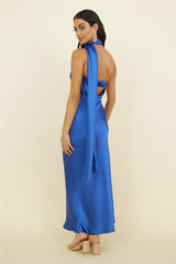 Maxikleid "Over The Pond" in Marineblau