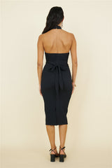 Best of Times Midikleid Schwarz