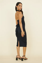 Best of Times Midikleid Schwarz