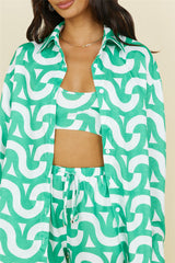 Enchanted Days Shirt Green