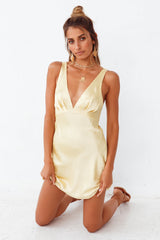 HELLO MOLLY Night In Cabana Kleid Gelb