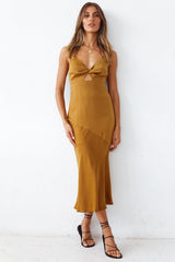 Forever Fresh Maxikleid Braun