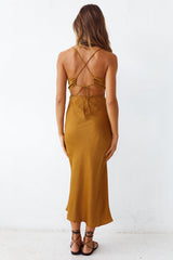 Forever Fresh Maxikleid Braun