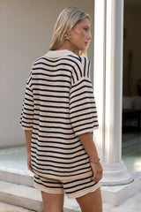 SEVEN WONDERS Cherie Knit Shirt Sand