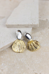 Island Kisses Earrings Silver Gold